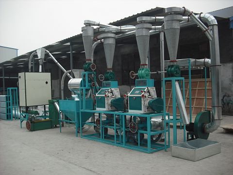 Мукомольная установка по производству муки из пшеницы 10T
